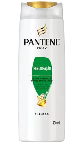 Shampoo Pantene Restauração 400ml fortalecedor reparador