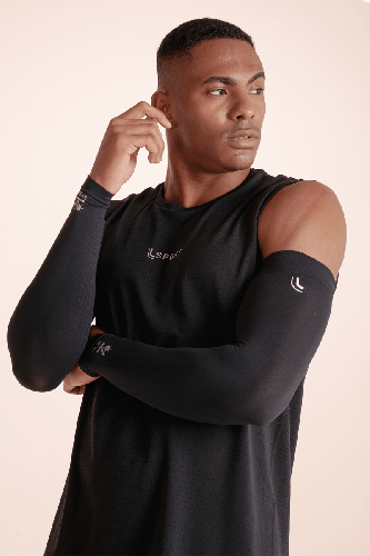 Manguito Lupo Sport Preto Tamanho G proteção UV