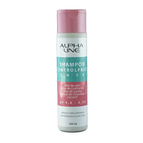 Shampoo Alpha Line Control Frizz 250ml hidratante disciplinante