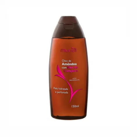 Muriel Óleo Corporal Amêndoas com Flor de Cerejeira 150ml nutritivo desodorante