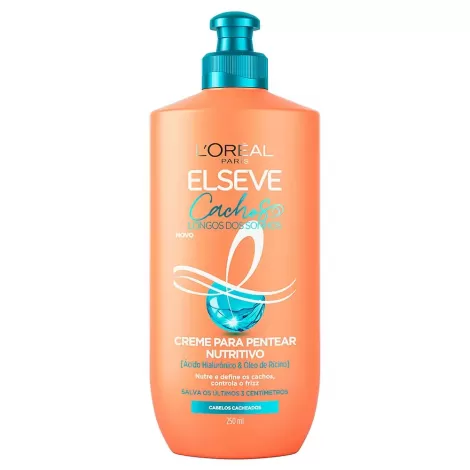 Elseve Creme de Pentear Cachos Longos dos Sonhos 250ml hidratante definidor