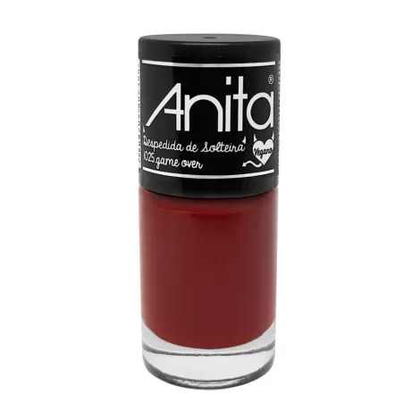 Esmalte Anita 10ml Game Over vibrante duradouro
