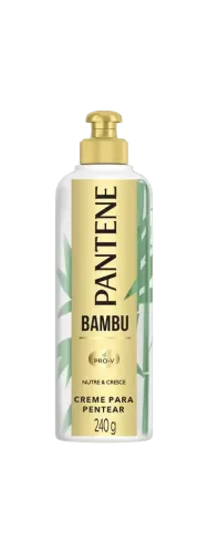 Creme para Pentear Pantene Bambu 240g fortalecedor hidratante