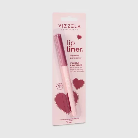 Vizzela Lapiseira Labial Lip Liner Corajosa 0.24g matte intensa vegana