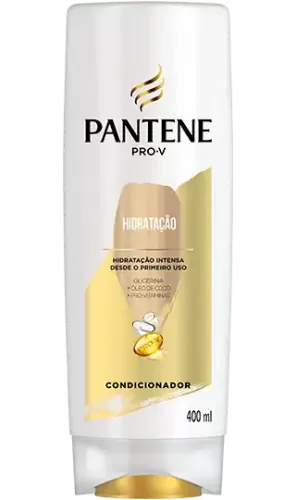 Condicionador Pantene Hidratação 400ml nutritivo antifrizz