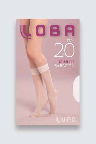 Lupo Mini Lu 3/4 Branco Tamanho Ùnico resistente confortável