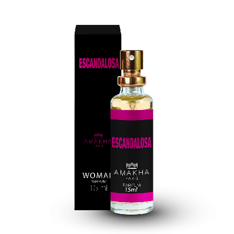 Perfume Amakha Paris Escandalosa 15ml feminino chipre floral