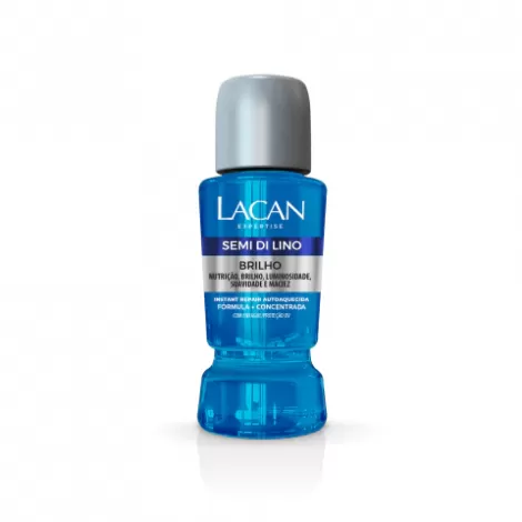 Lacan Semi Di Lino Ampola 20ml brilho intenso nutricao capilar