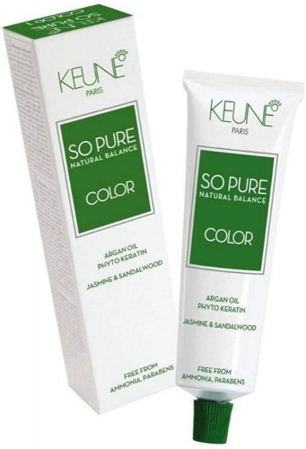 Keune So Pure Color Creme 9.0 Louro Muito Claro 60ml hidratante antioxidante