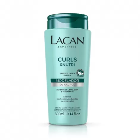 Lacan Curls & Nutri Modelador de Cachos 300ml definidor nutritivo