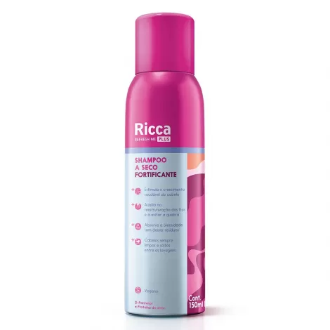 Ricca Shampoo a Seco Refresh Me Plus 150ml fortificante purificante