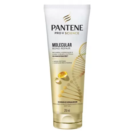 Pantene Condicionador Molecular Bond Repair 250ml hidratante reparador