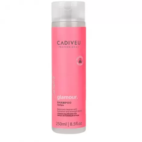 Cadiveu Essentials Glamour Shampoo 250ml hidratante fortalecedor iluminador