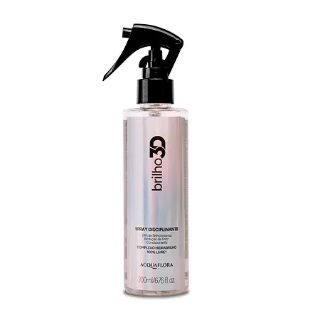 Spray Acquaflora Brilho 3D 200ml protetor antifrizz