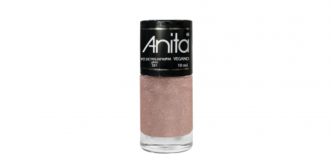 Esmalte Anita Pó de Pirlimpimpim Glaze Vegano 10 ml brilho intenso fortalecedor
