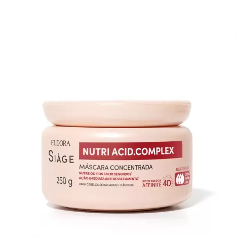 Eudora Siàge Nutri Acid Complex Máscara 250g reconstrutora nutritiva