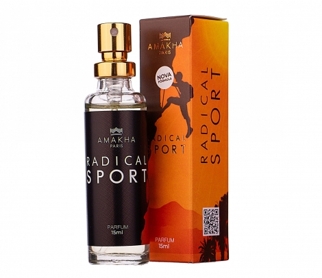 Perfume Amakha Paris Masculino Radical Sport  15ml amadeirado picante
