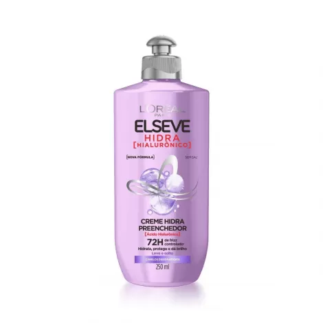 Elseve Creme Hidra Hialurônico Preenchedor 250ml hidratante revitalizante