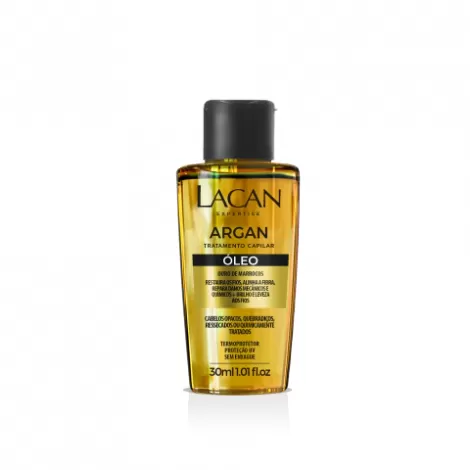 Lacan Óleo de Argan 30ml nutrição brilho-intenso