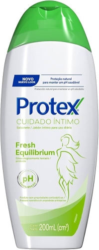 Protex Sabonete Líquido Íntimo Fresh Equilibrium 200ml refrescante antibacteriano