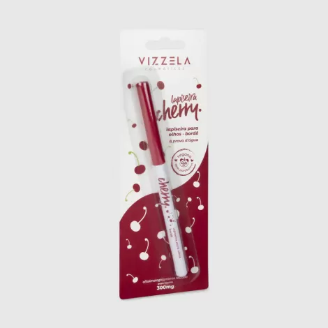 Vizzela Lapiseira para Olhos Cherry 0.24g pigmentada impermeável