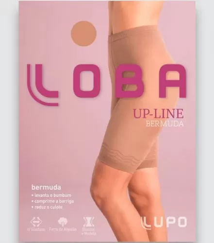 Bermuda Lupo Up Line Médio Pó de Arroz P Compressao Conforto