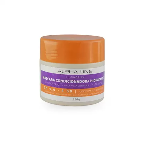 Máscara Alpha Line Luminoplex 350g hidratante reestruturante