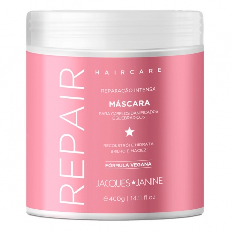 Jacques Janine Haircare Máscara Repair 400g restauradora fortalecedora