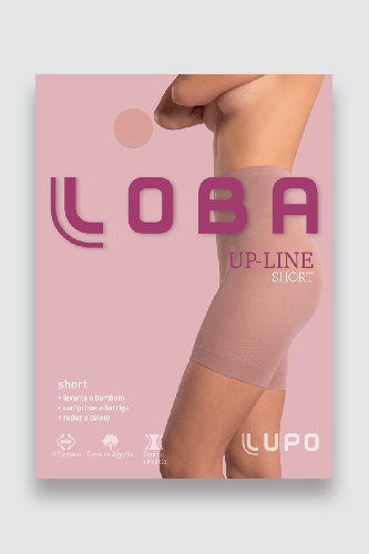 Short Modelador Lupo tamanho P compressão conforto nude