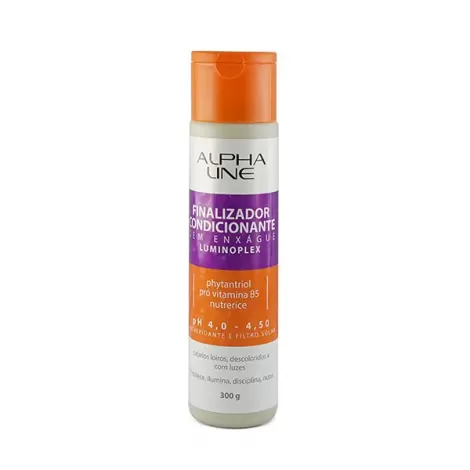 Finalizador Alpha Line Luminoplex 250ml hidratante antioxidante