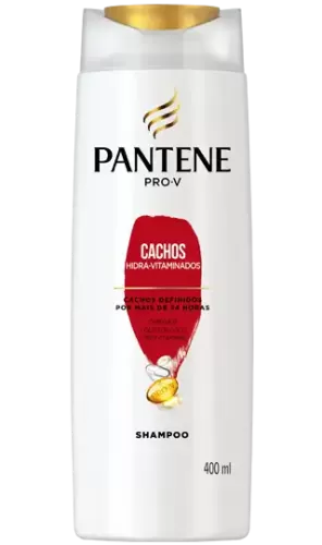 Shampoo Pantene Cachos Hidra-Vitaminados 400ml hidratante fortalecedor