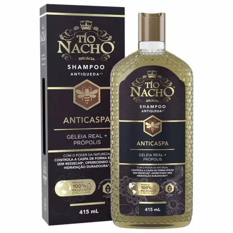 Tio Nacho Shampoo Anticaspa 415ml fortalecedor hidratante natural