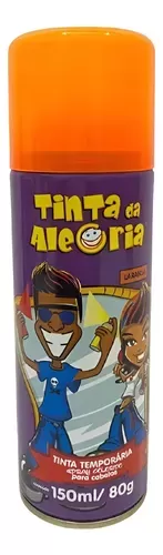 Tinta da Alegria Laranja 150ml vibrante iluminadora