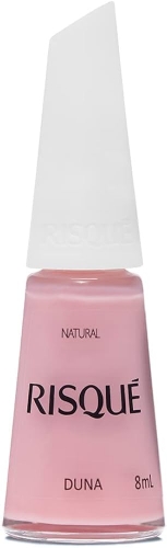 Risqué Esmalte Duna Nude Cremoso 8ml elegante sofisticado hipoalergênico