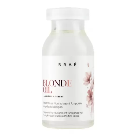Braé Blonde Oil Ampola 13ml nutritiva regeneradora-brilho-intenso