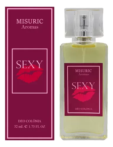 Misuric Sexy Perfume Feminino 52ml doce intenso sofisticado
