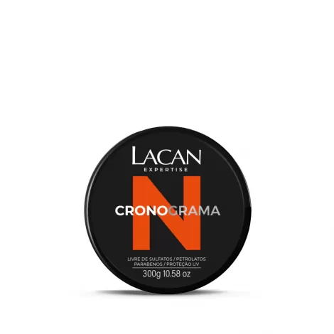 Máscara Cronograma Lacan Nutrição 300g nutritiva fortalecedora