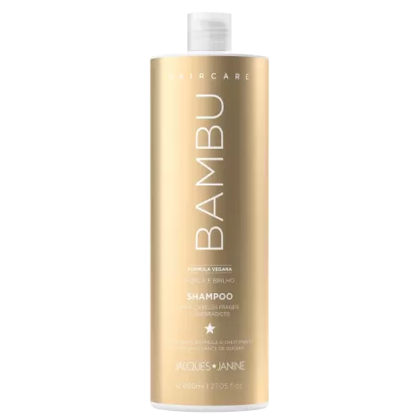 Jacques Janine Shampoo Hair Care Bambu 800ml fortalecedor hidratante