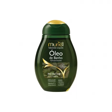 Muriel Sabonete Líquido Óleo Pistache com Colágeno 230ml hidratante nutritivo