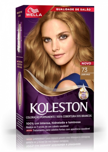 Koleston Tintura 73 Louro Avelã 125g hidratante nutritiva