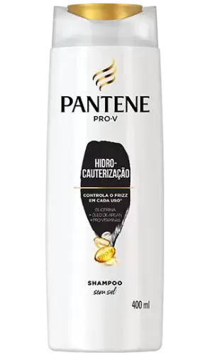 Shampoo Pantene Hidro-Cauterização 400ml reparador fortalecedor