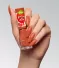 Esmalte Dailus Morango do Amor Ponto de Caramelo 8ml brilho intenso secagem rápida